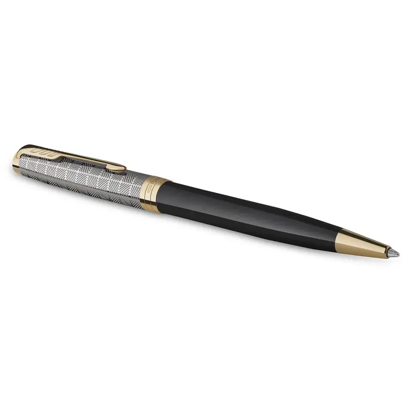 PARKER SONNET PREMIUM SILVER&BLACK ボールペン ソネット プレミアム メタル&ブラックGT ボールペン | パーカー